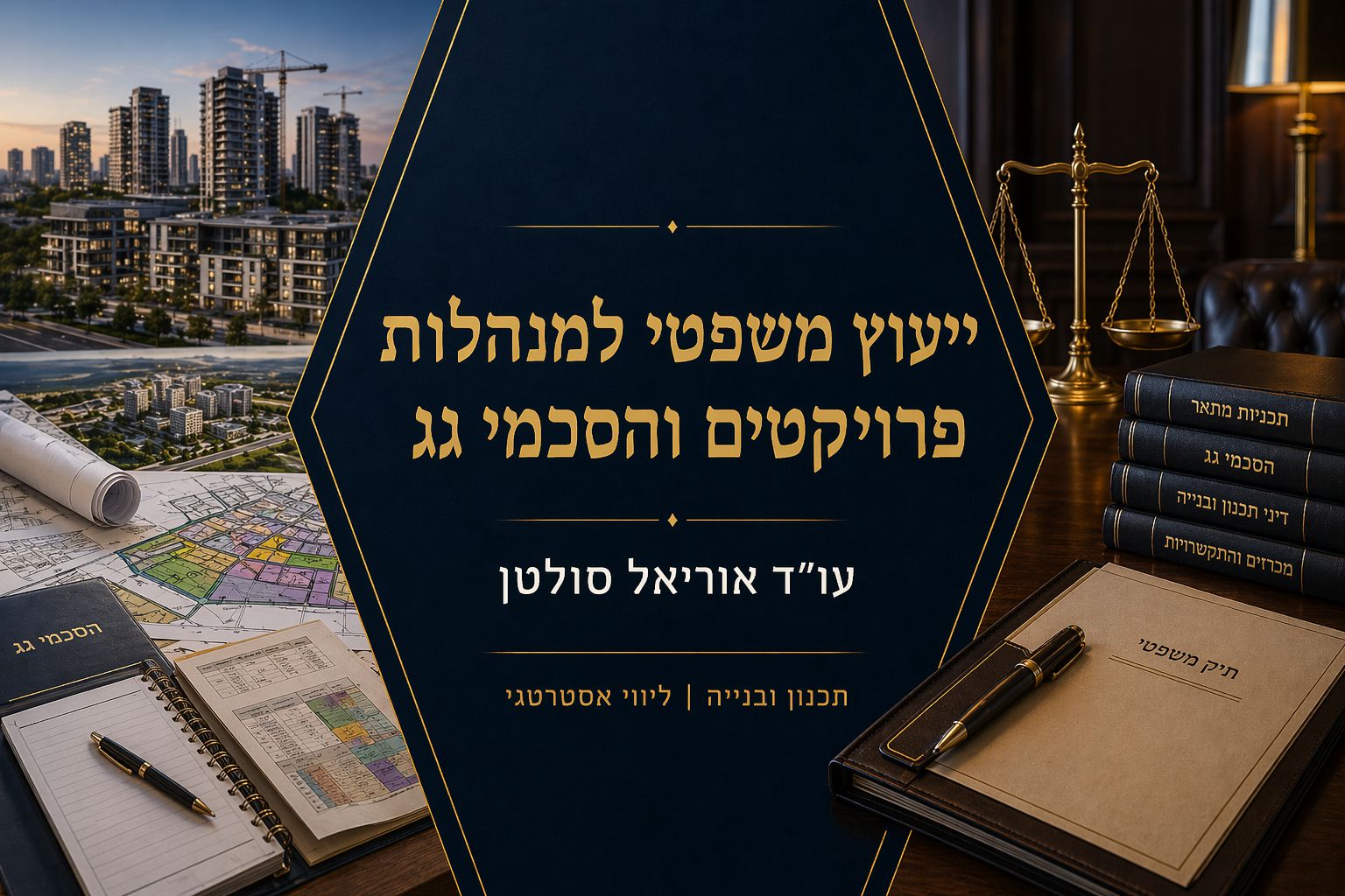 ייעוץ משפטי למנהלות פרויקטים והסכמי גג