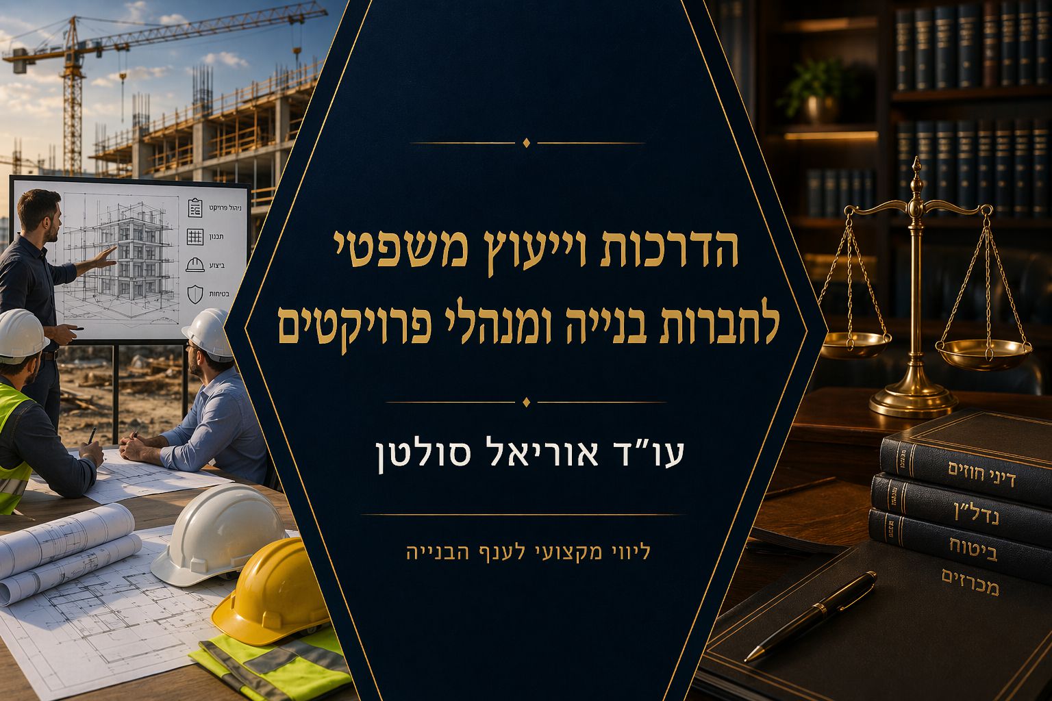 הדרכות וייעוץ משפטי למנהלי עבודה וממוני בטיחות
